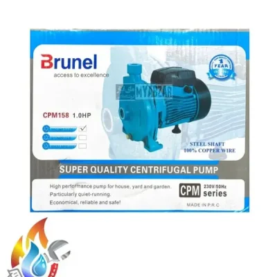 پمپ آب یک اسب بشقابی پروانه استیل برونل ( Brunel )